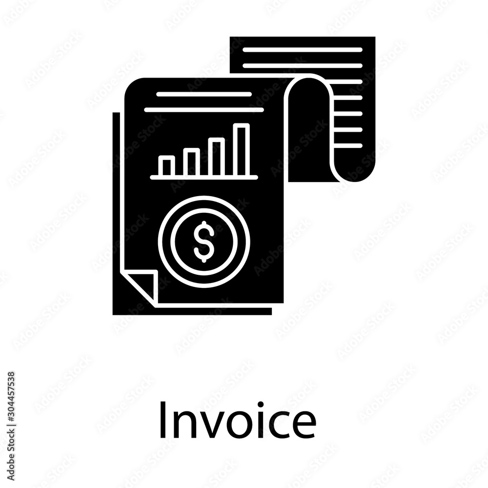 Business Receipt Vector Business Receipt Vector