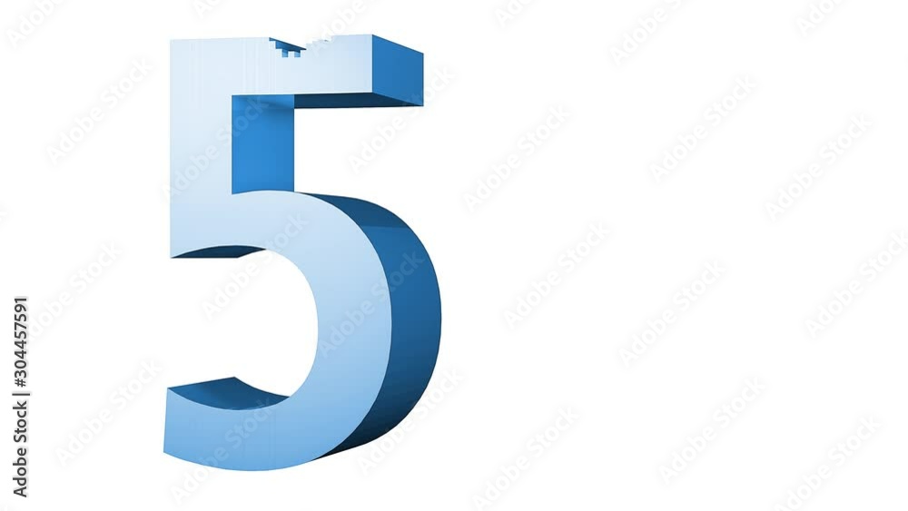Número cinco 5 Número cinco 5