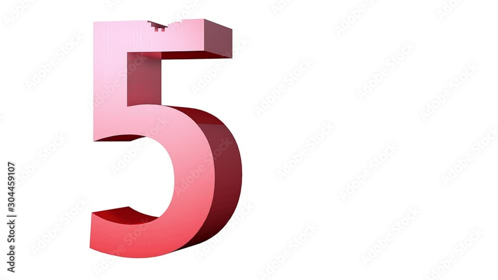 Número cinco 5 Número cinco 5