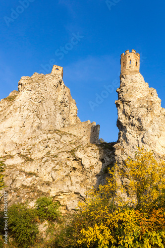 Ruins of Devin castle, Bratislava, Slovakia