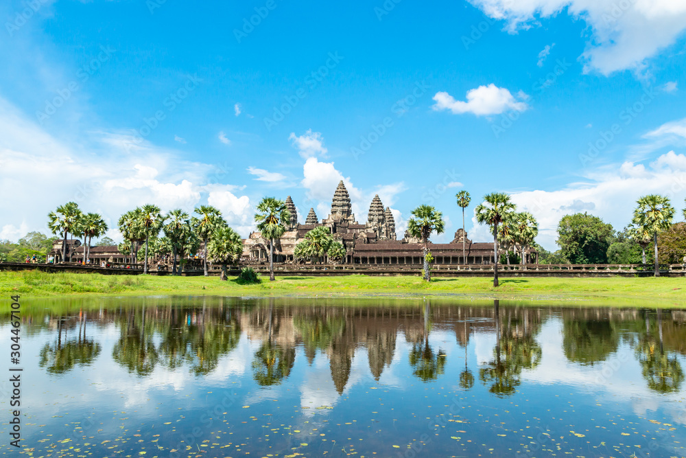 The Temple Of Angkor Wat In Siem Reap Cambodia The Temple Of Angkor Wat In Siem Reap Cambodia