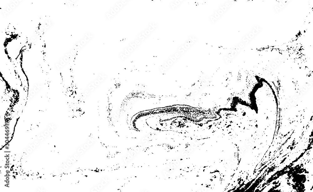 Black and white abstract background. Liquid marble pattern. Monochrome texture. Vector illustration. Black and white abstract background. Liquid marble pattern. Monochrome texture. Vector illustration.