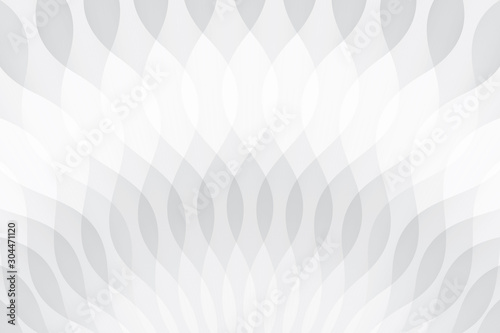 Abstract geometric white and gray color background. Vector, illustration.	
