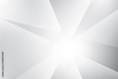 Abstract geometric white and gray color background. Vector, illustration.	