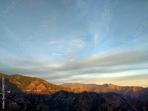 sunset in mountains © Rohitthakur