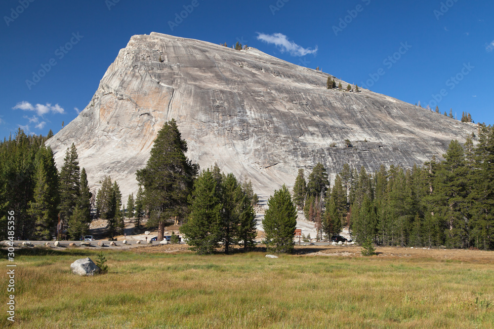Lembert Dome from Tuolumne Meadows, Yosemite National Park