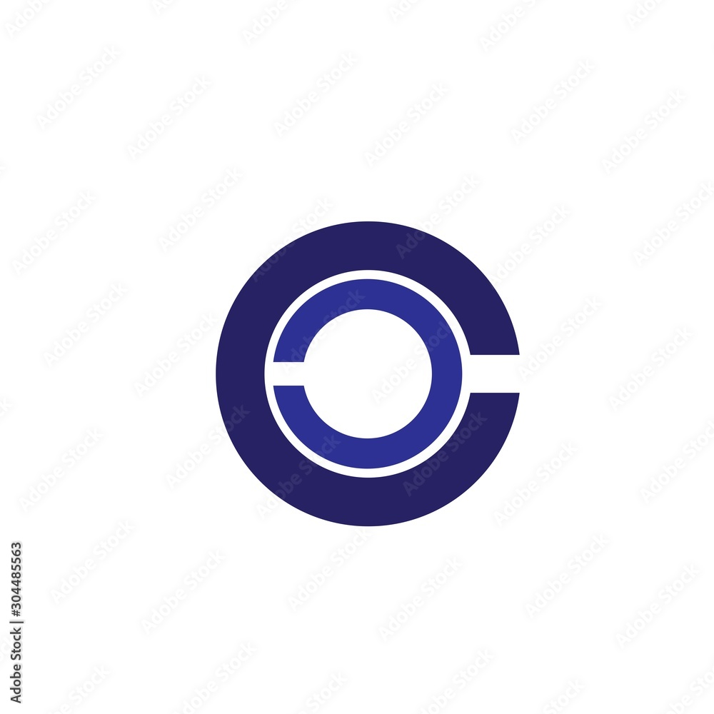 Circle vector illustration icon Logo