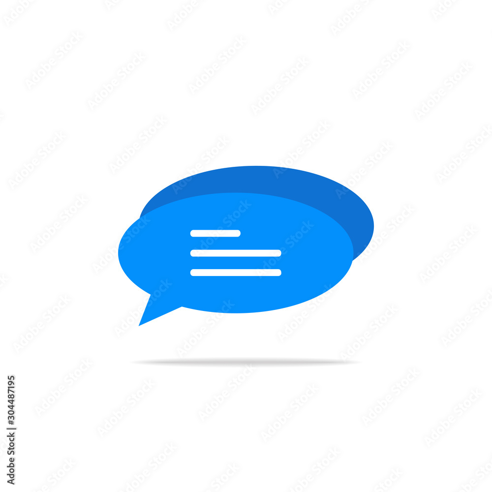 Typing in a chat bubble icon, comment sign symbol Typing in a chat bubble icon, comment sign symbol