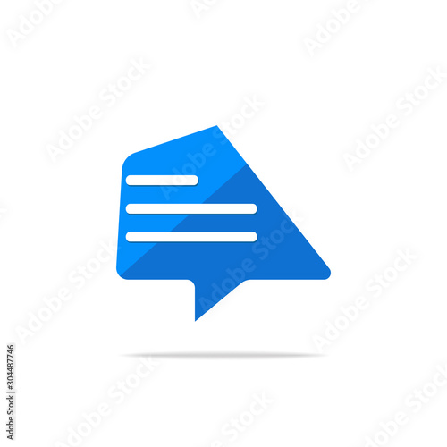 Free Download Typing in a chat bubble icon, comment sign symbol - GFXLoad