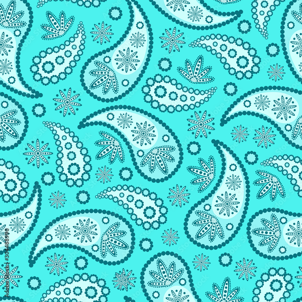 Paisley seamless pattern. Decorative ornament, vector Paisley seamless pattern. Decorative ornament, vector