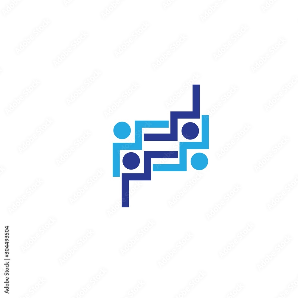 Community care Logo template Community care Logo template