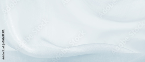 Blue satin and silk fabric for backgrounds