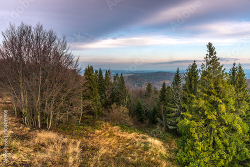 Fototapeta Naklejka Na Ścianę i Meble -  Bieszczady Mountains in the autumn mood.