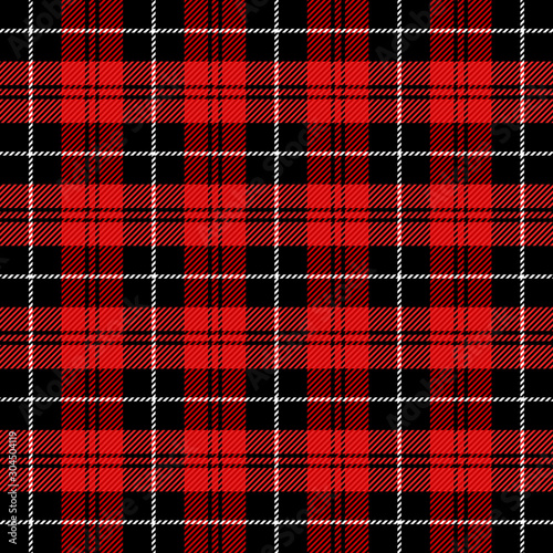 Christmas new year Tartan. Pattern Scottish cage