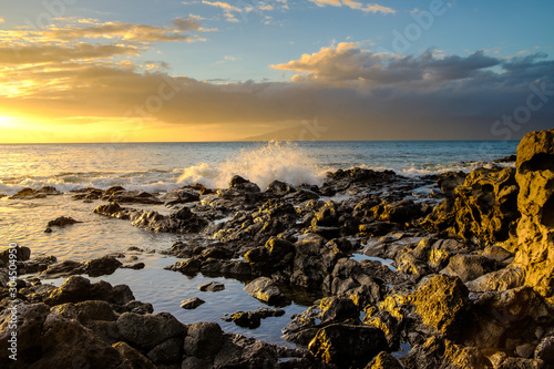 Sunset over Napili