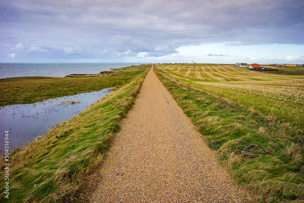 Fototapeta premium Radweg in Dänemark