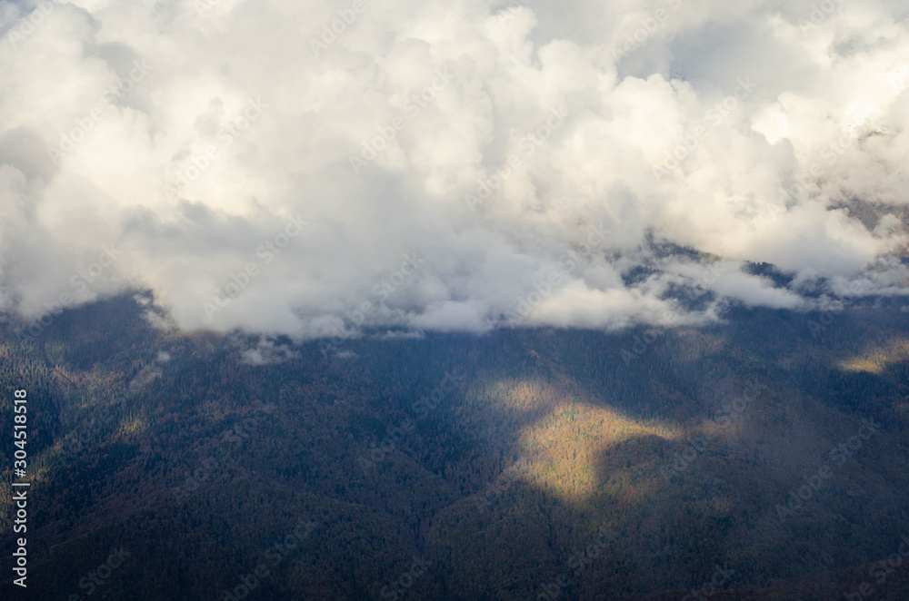 clouds in the sky