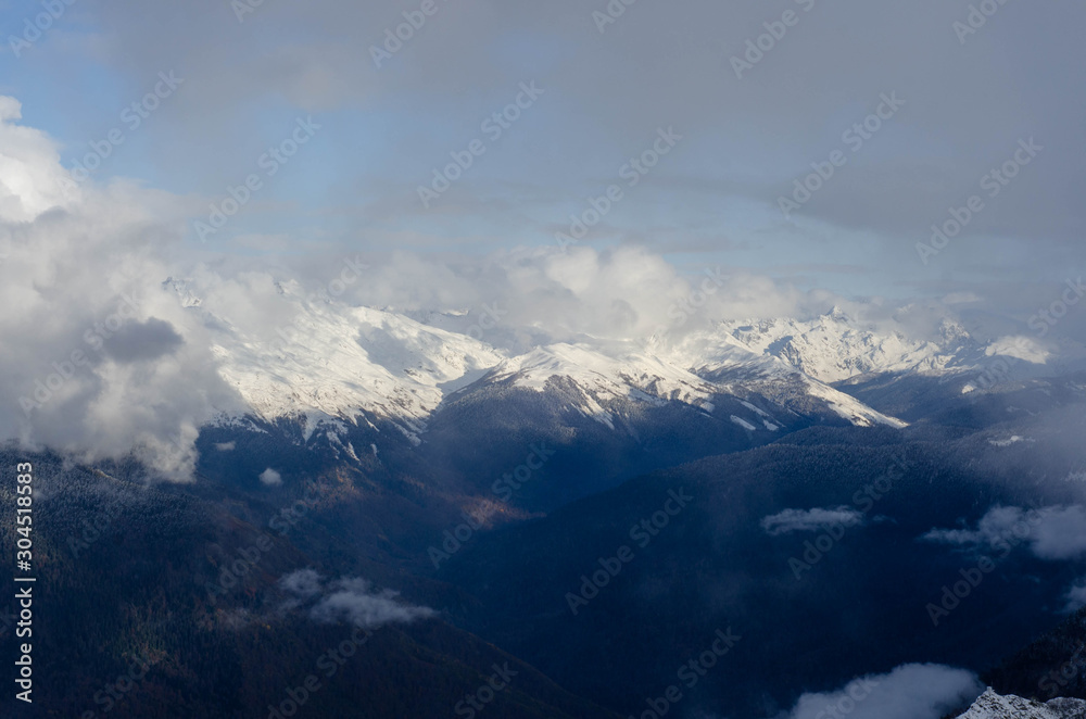 sky with clouds