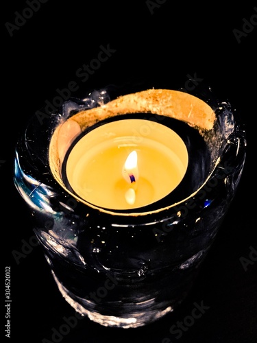 candle in the dark