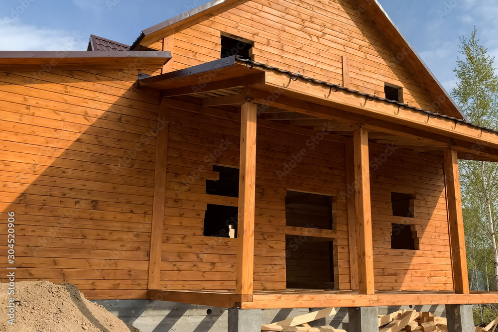Constructed from wooden log house, wooden house. Constructed from wooden log house, wooden house.