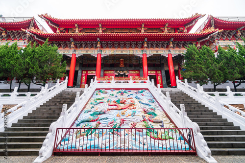 Landscape of Wenwu temple,Wenwu temple is a Chinese temple located on Sun Moon Lake photo