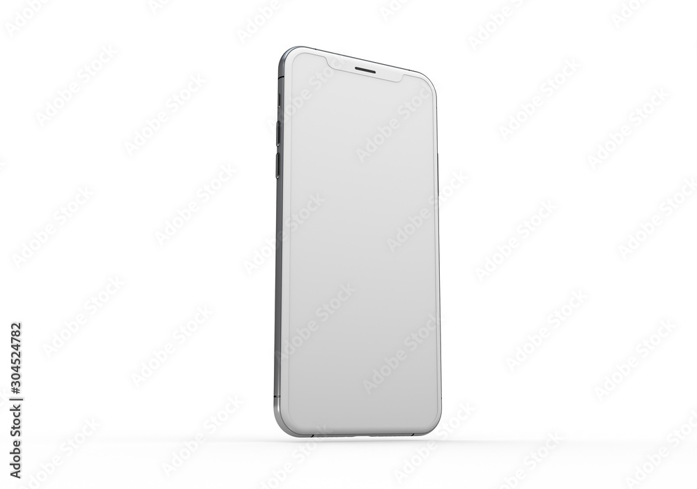 New realistic mobile phone smartphone mockup with blank screen. New realistic mobile phone smartphone mockup with blank screen.