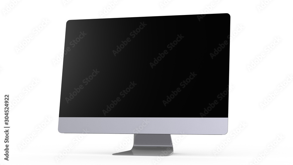 flat monitor white screen computer, pc display digital wide screen and slim 3d flat monitor white screen computer, pc display digital wide screen and slim 3d