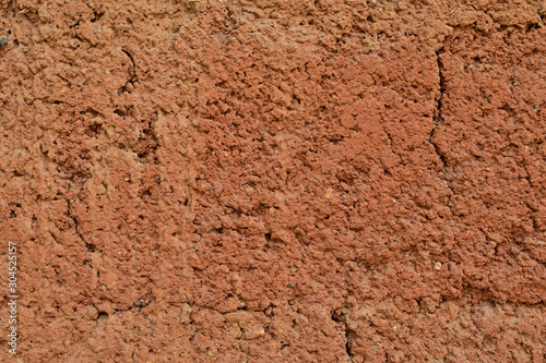 Grunge wall of the old house. old , muddy wall Textured background