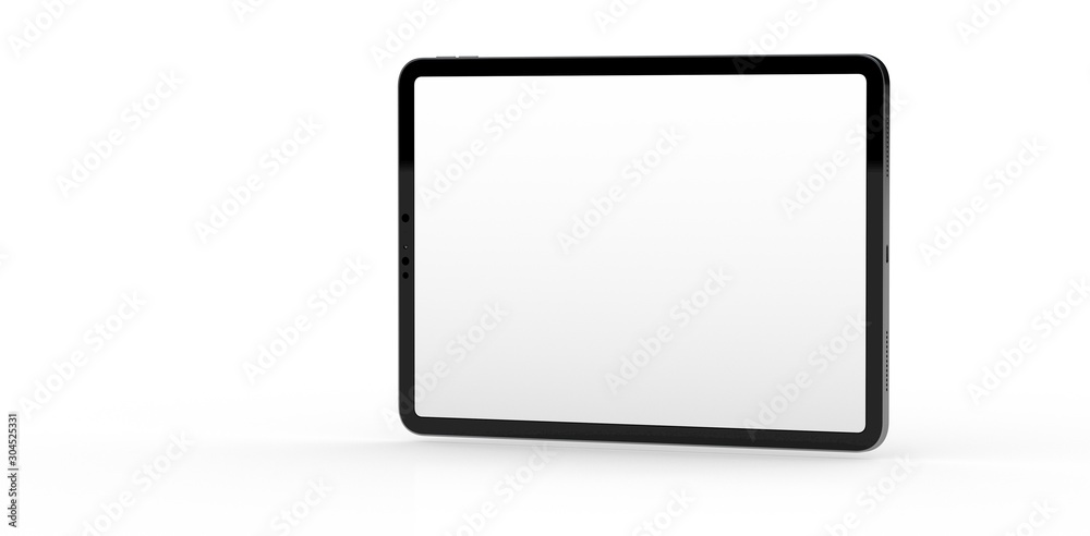 TABLET PC computer device mobile isolated background 3d TABLET PC computer device mobile isolated background 3d