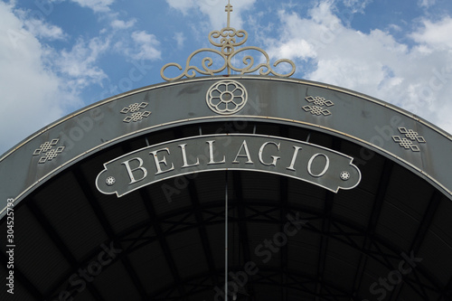 Bellagio Ferry Terminal Stop Sign