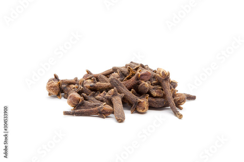 Clove on a white background