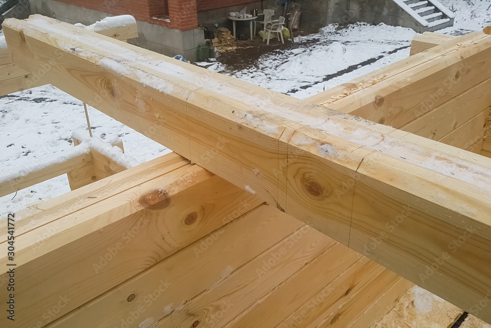 Preparation of logs for the assembly of structure. Materials for Preparation of logs for the assembly of structure. Materials for