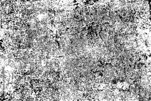 Dirty grunge background. Black and white gloomy texture. Worn old surface. Pattern of cracks, chips, scuffs, scratches. Pattern for backdrops and design creation