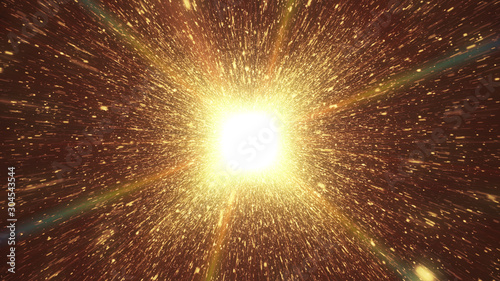 Foto explosion fire abstract background texture