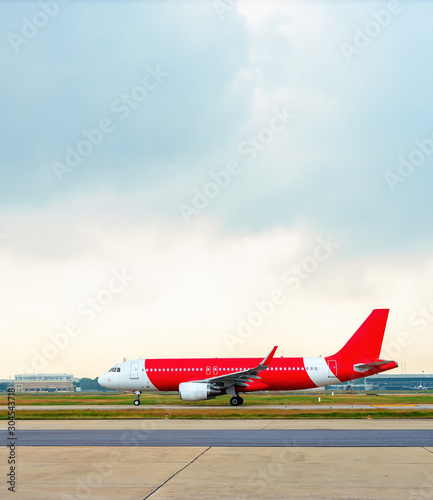 Airplane, runway, airport, ...