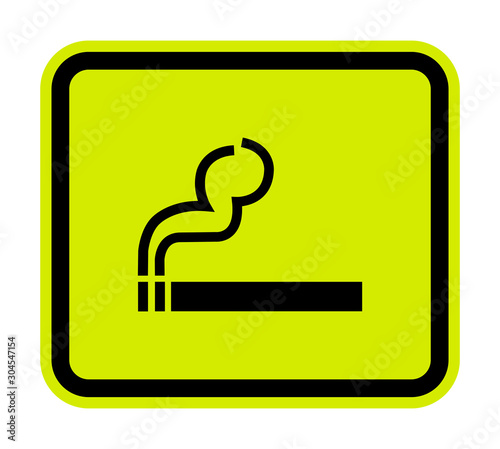 No Smoking Symbol Sign Isolate On White Background,Vector Illustration EPS.10