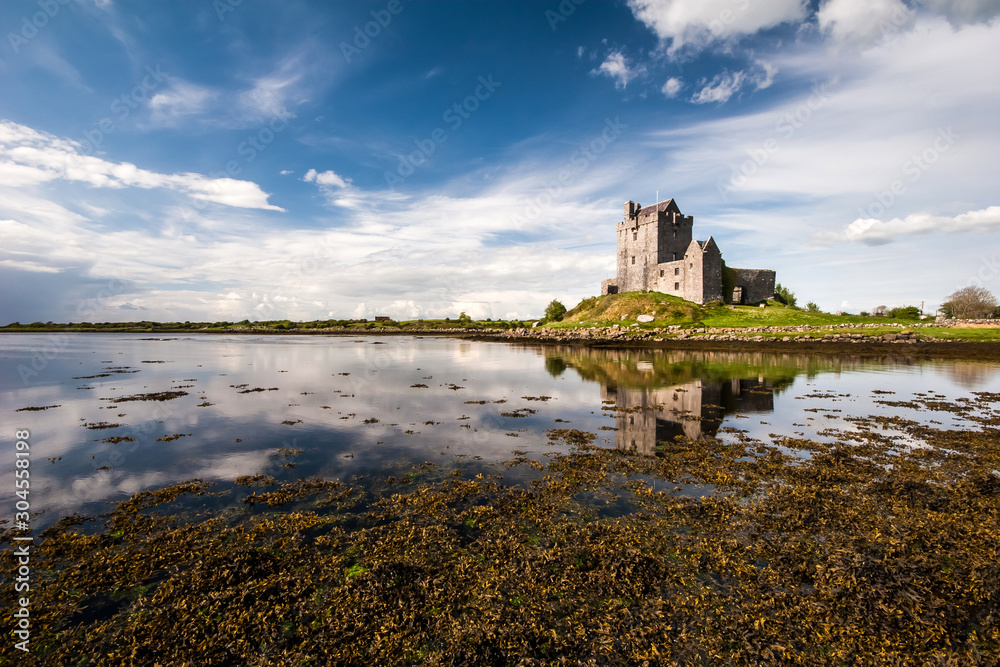 Dunguaire Castle by the sea in Kinvara, Ireland