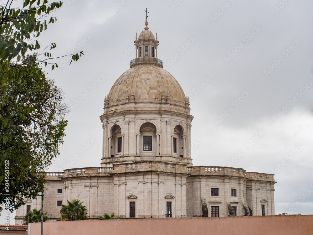 National Pantheon Dome in Lisbon