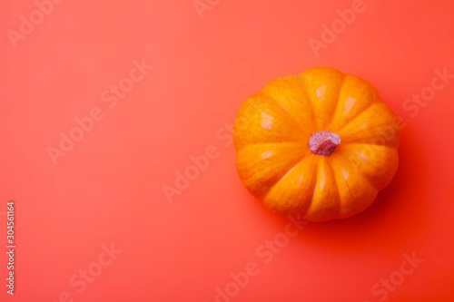 Pumpkin Orange Background Fruit Autumn