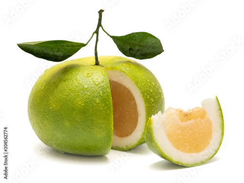 Foto Oroblanco Sweetie Citrus Grandis Seedless Hybrid Fruit