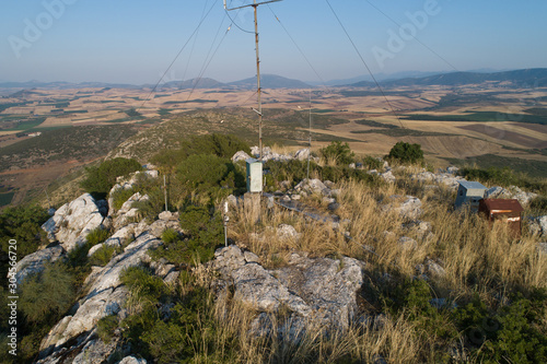 Mountain with Anntena photo