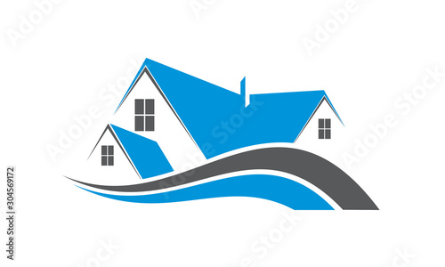 House elegant logo icon