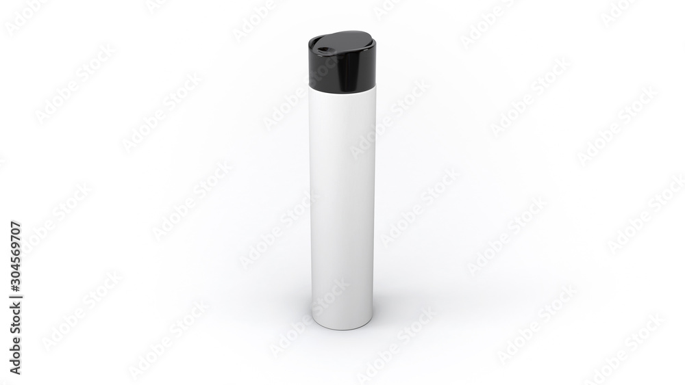 3D Cosmetics Bottle | Contrast 3D Cosmetics Bottle | Contrast