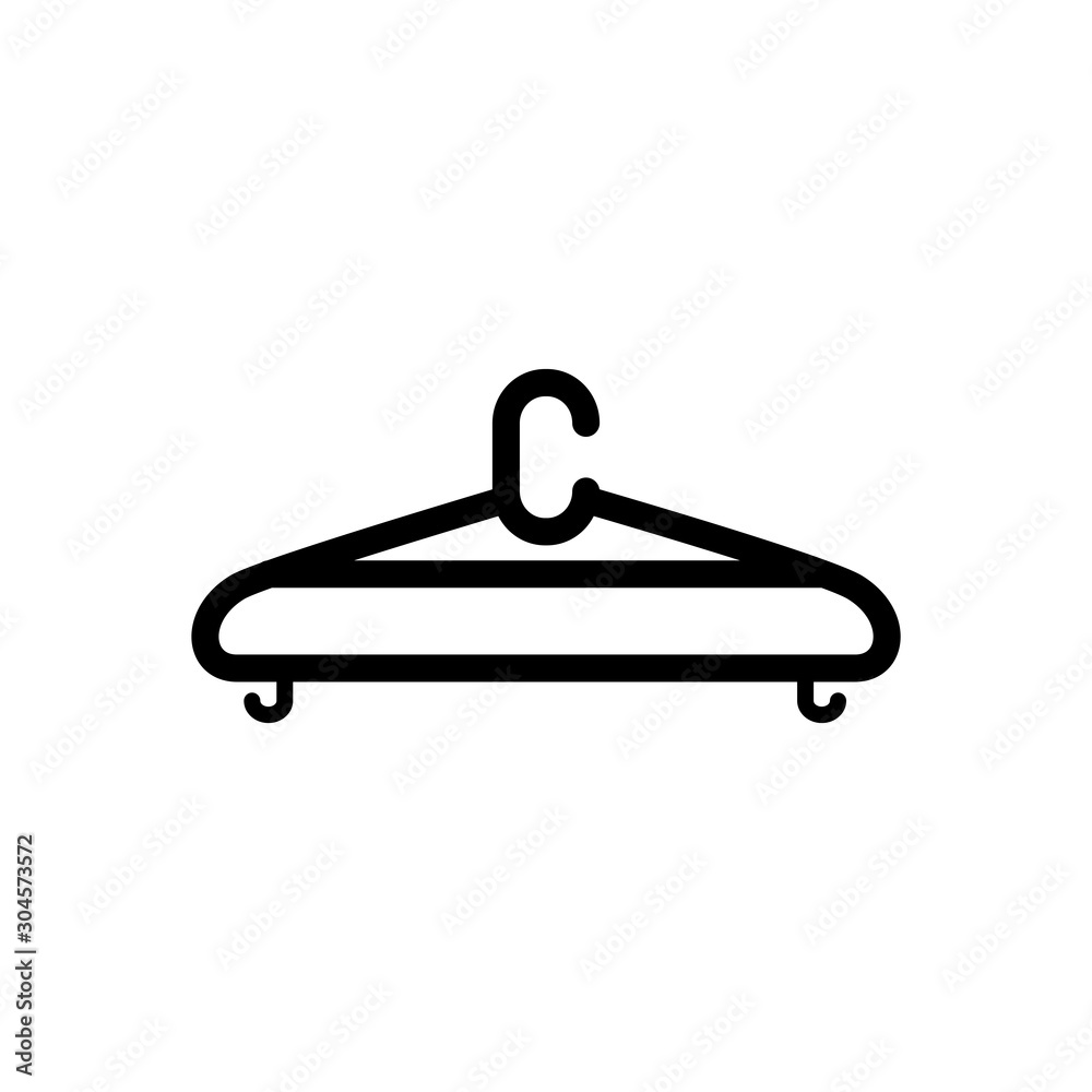 coat hanger icon trendy flat design coat hanger icon trendy flat design