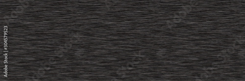 Black Grey Marl Heather Border Texture Background. Faux Cotton Fabric with Vertical T Shirt Stripe. Vector Pattern Design. Dark Gray Melange Space Dye Edging Trim for Textile Effect. Vector EPS 10