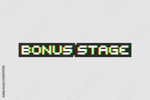 bonus stage message