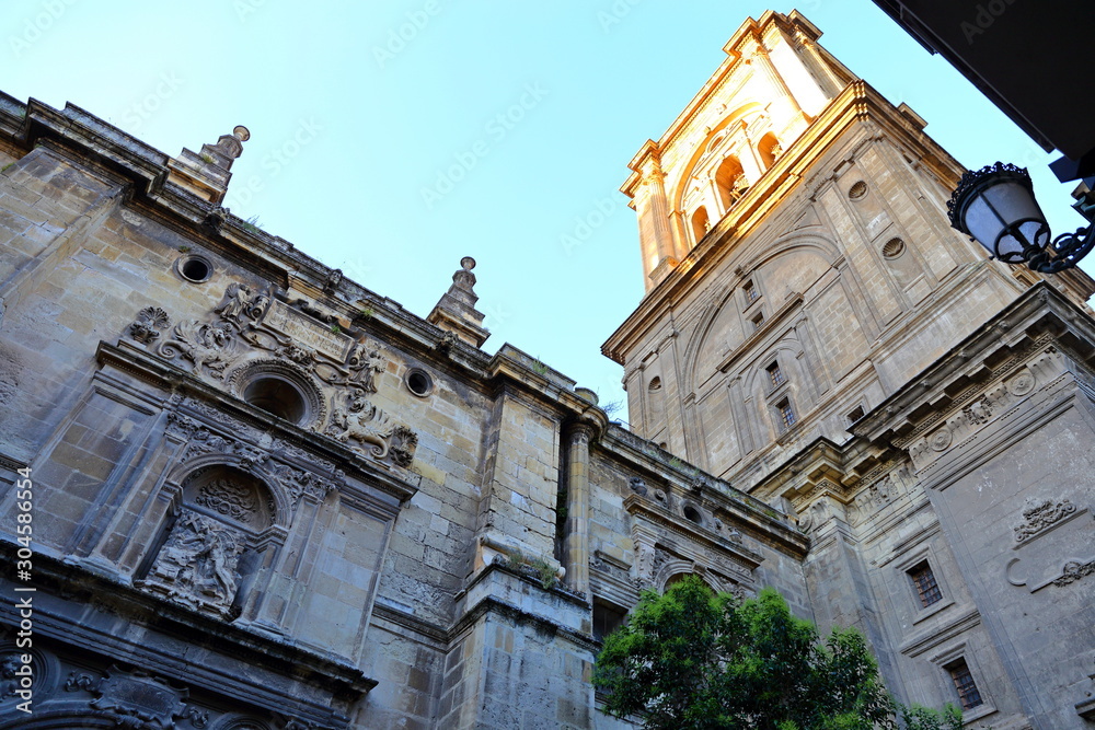 Church of the Sagrario (the Iglesia del Sagrario) in Granada, Andalusia, Spain.
