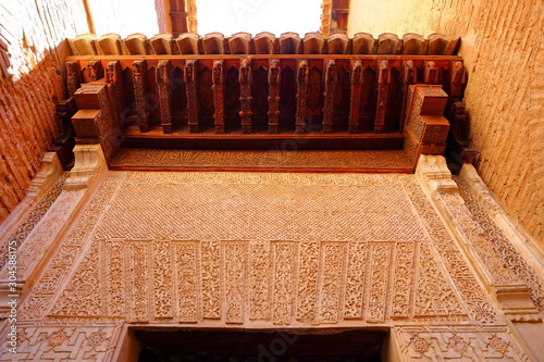 beautiful Moorish Style design of Alhambra Granada - Andalusia, Spain, Europe 