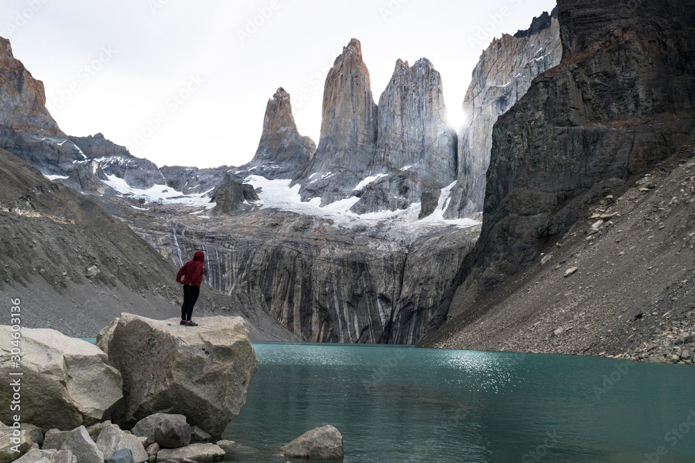 Torres Del Paine National Park in the Patagonia Region of Southern Chile