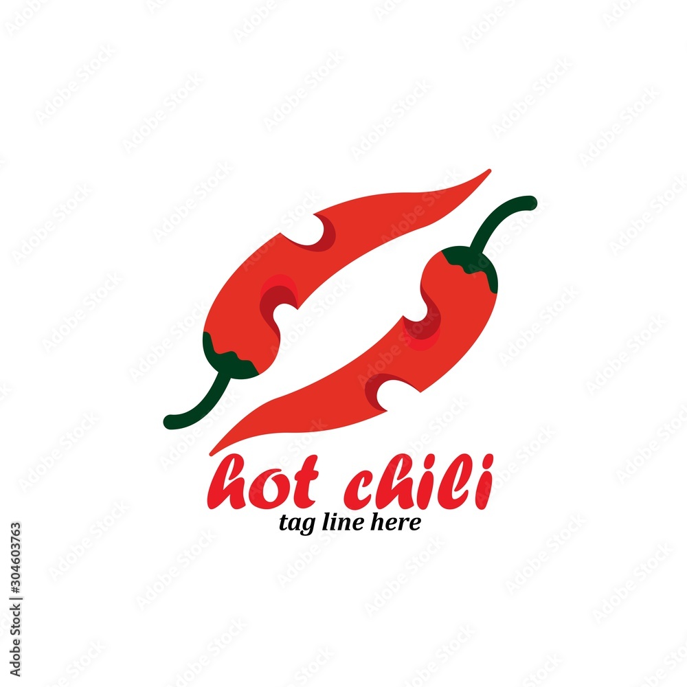 Red Hot Chili logo designs concept vector, Spicy Pepper logo designs template Red Hot Chili logo designs concept vector, Spicy Pepper logo designs template